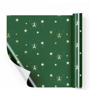 Jeffree Star Green & Gold Wrapping Paper 2’x9’